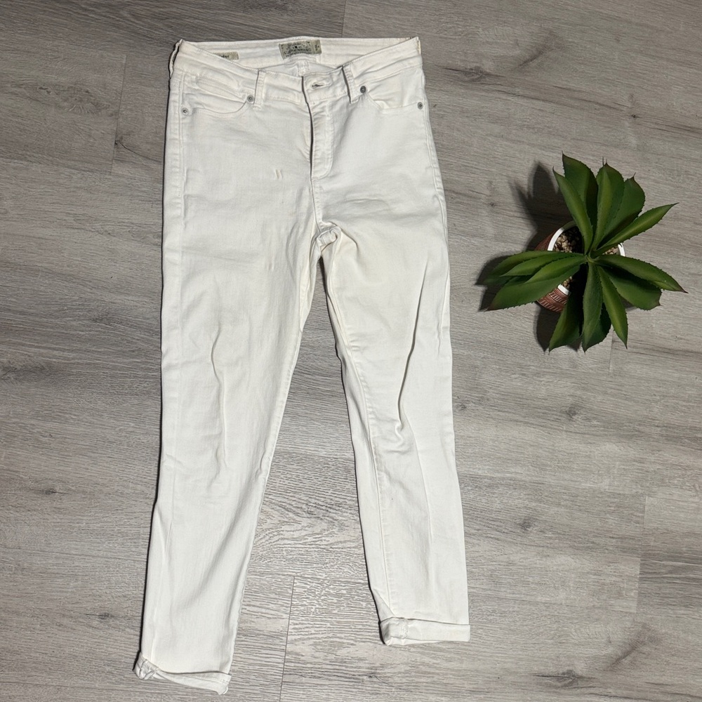 Lucky Brand Women's Cream Skinny Jeans